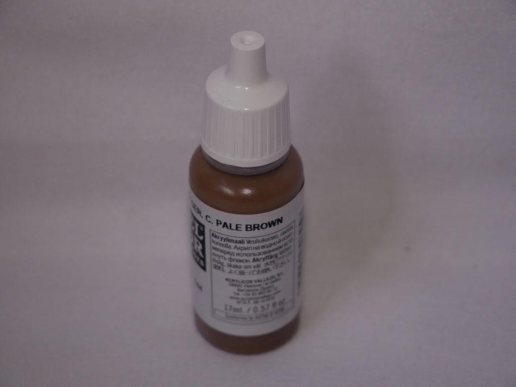 Vallejo Model Color German Camouflage Pale Brown Acrylic 17ml Dropper 70.825