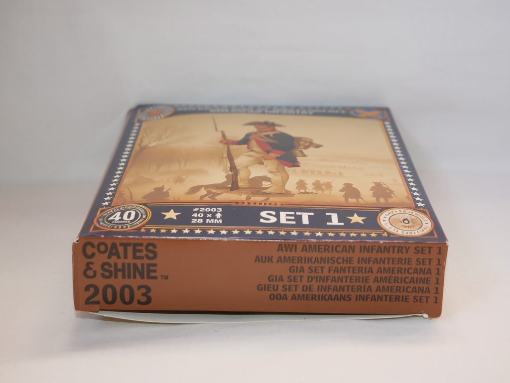 Hat Industrie 1:56 American War Of Independence American Infantry Set 1 - 2003