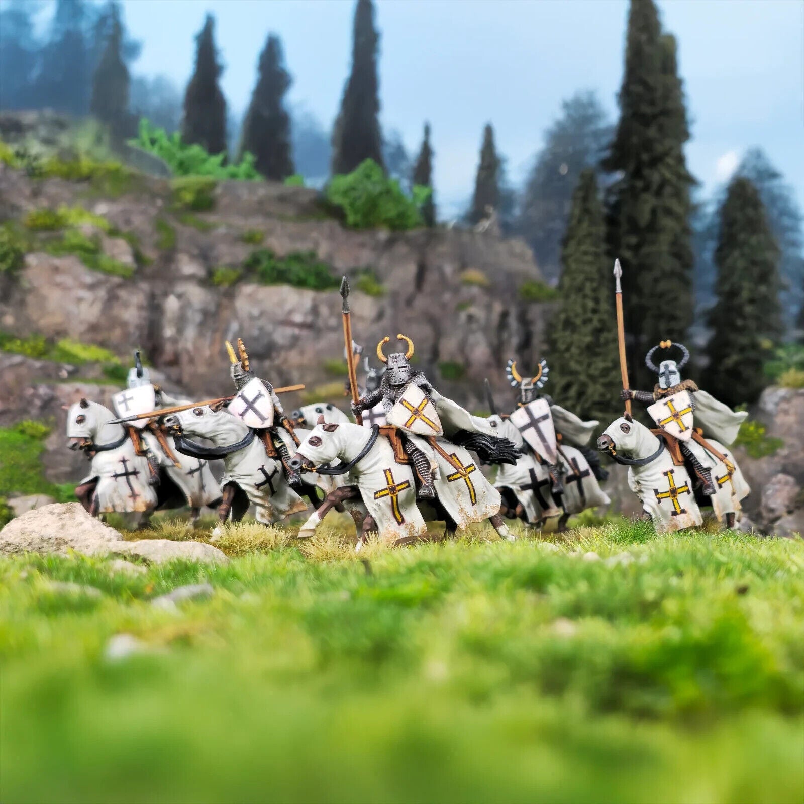 Victrix Medieval Knights 28mm Hard Plastic Teutonic Knights (Ordensstaat) VXM005