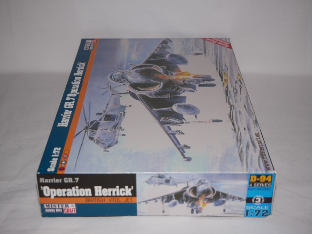MisterCraft Hobby Kits 1:72 (D-94) Harrier GR.7 Jet 'Operation Herrick' - 040949
