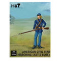 Hat Industrie 1:32 Scale American Civil War Marching (Set 2 Blue) Figures - 9335