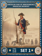 Hat Industrie 1:56 American War Of Independence American Infantry Set 1 - 2003