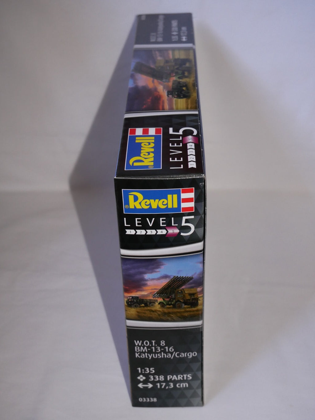 Revell 1:35 Scale Soviet WOT 8 BM-13-16 Katyusha/Cargo Kit Skill Level 5 - 03338