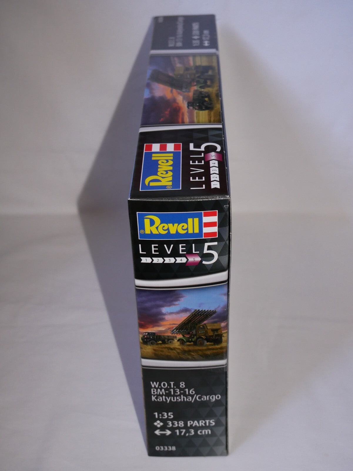 Revell 1:35 Scale Soviet WOT 8 BM-13-16 Katyusha/Cargo Kit Skill Level 5 - 03338