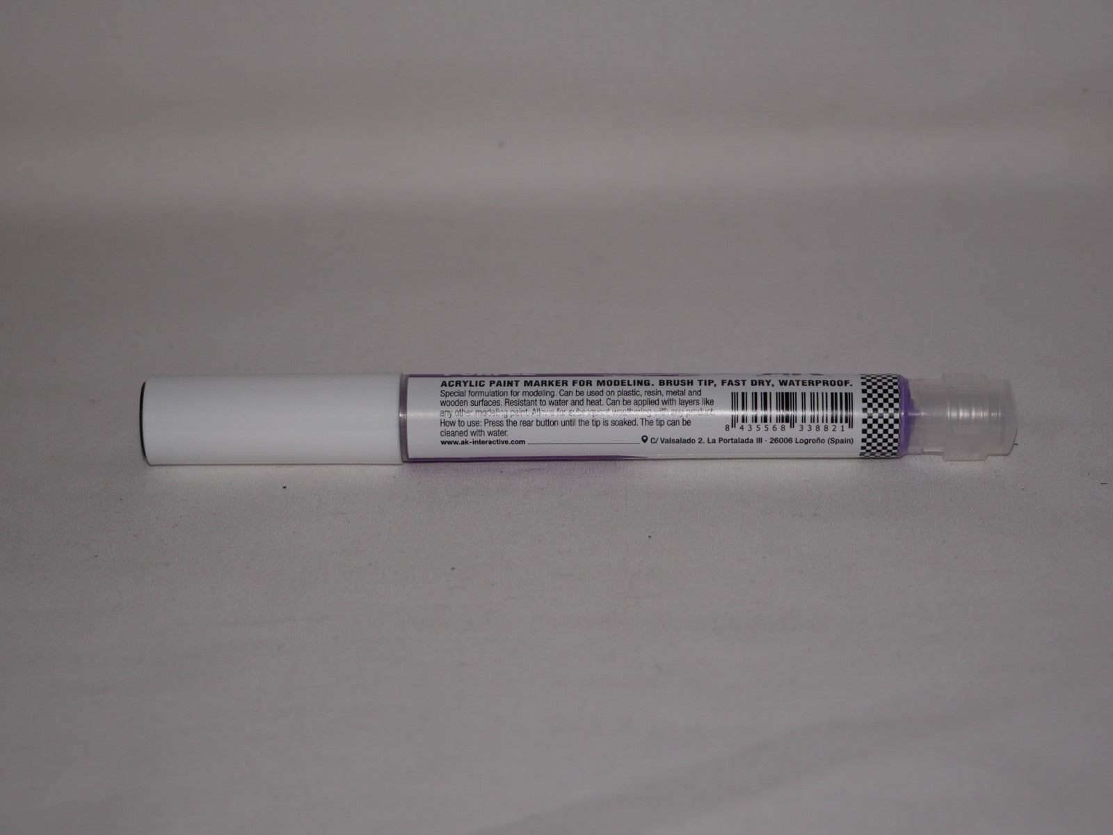 AK Interactive Acrylic Paint Playmarkers For Model Tabletop Games Purple AKM029