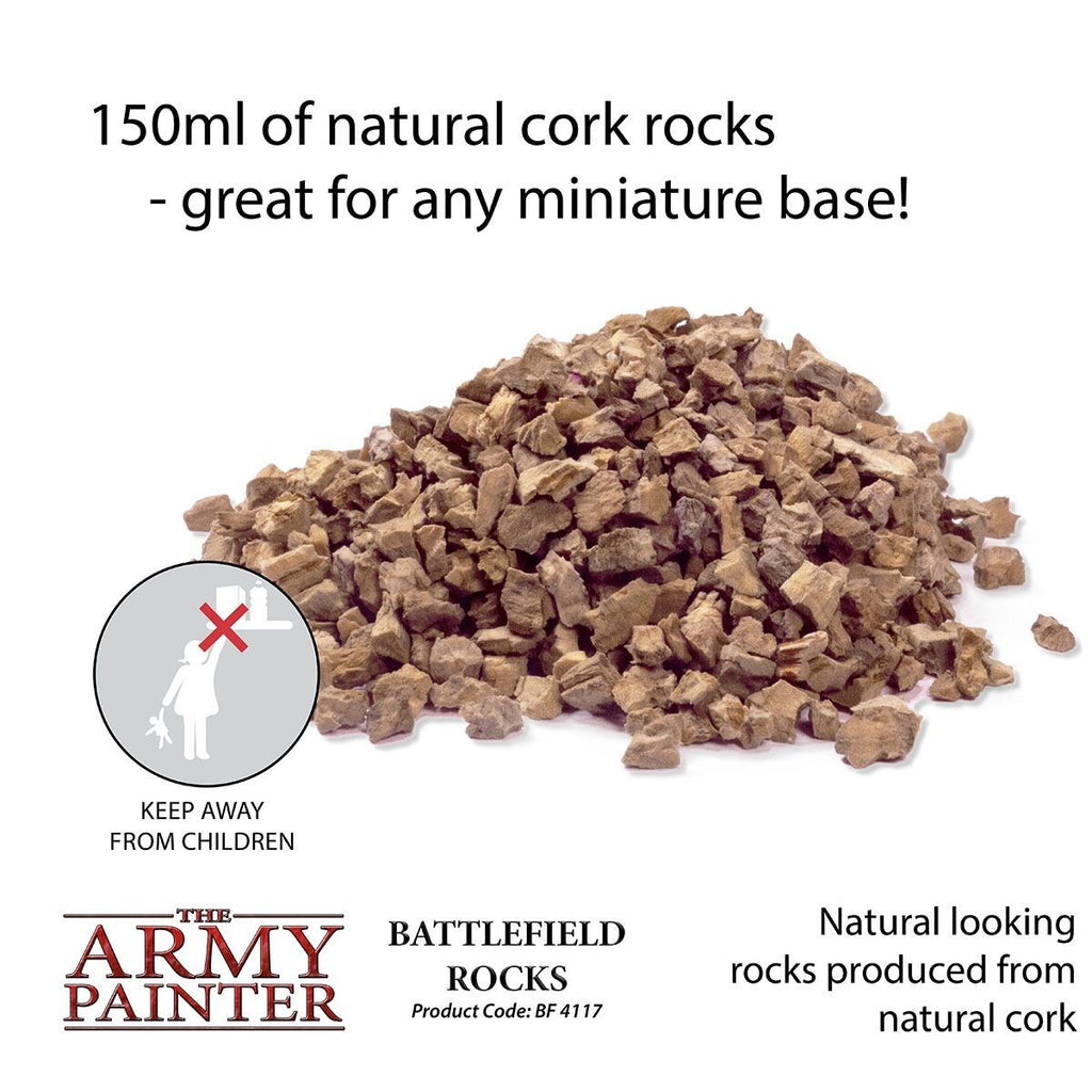 The Army Painter Battlefield Rocks For Miniature Gaming Bases 150ml Tub BF4117