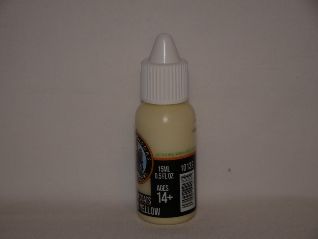 Duncan Rhodes Painting Academy Two Thin Coats Twin Suns Yellow 15ml Bottle 10132