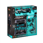 Burago 1:43 Scale Mercedes-AMG Petronas Forumla One Team Pit Pass Diorma Playset - #18-38458A