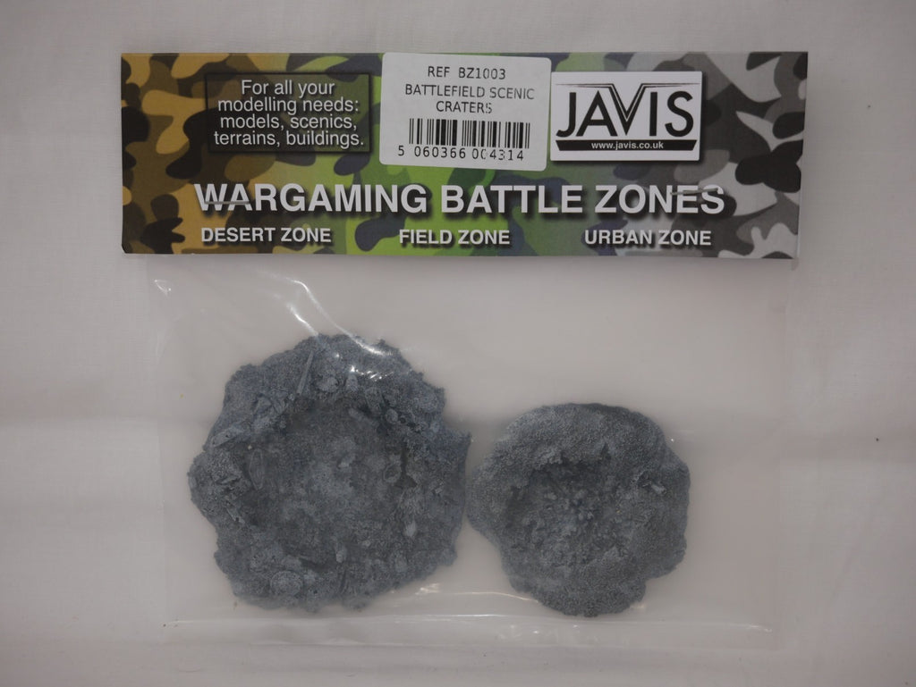 Javis Manufacturing Limited Battlefield Diorama Scenic Craters 2 Pack - BZ1003