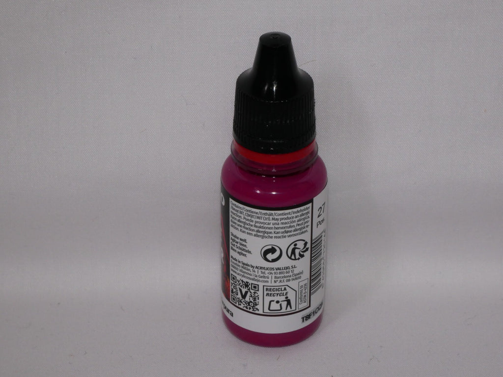 Vallejo Game Color Acrylic Warlord Purple 18ml/0.6 fl oz Dropper Bottle - 72.014