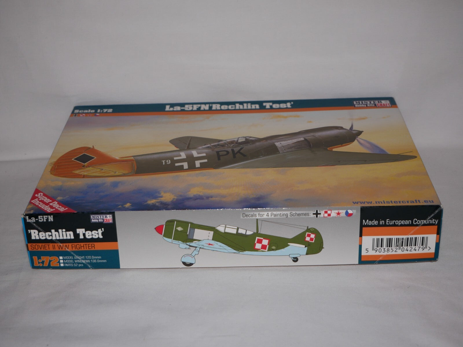 MisterCraft Model Kits 1:72 Scale (D-247) Lavochkin La-5 FN Rechlin Test 042479