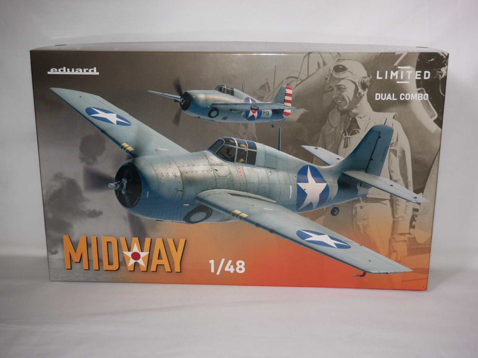 Eduard 1:48 Scale (F4F-3 & F4F-4) Widway Dual Combo Limited Edition Set - 11166