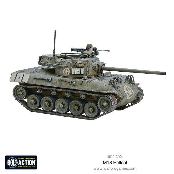 Warlord Games Bolt Action 1:56 Scale WW2 US M18 Hellcat Tank Destroyer 402013004