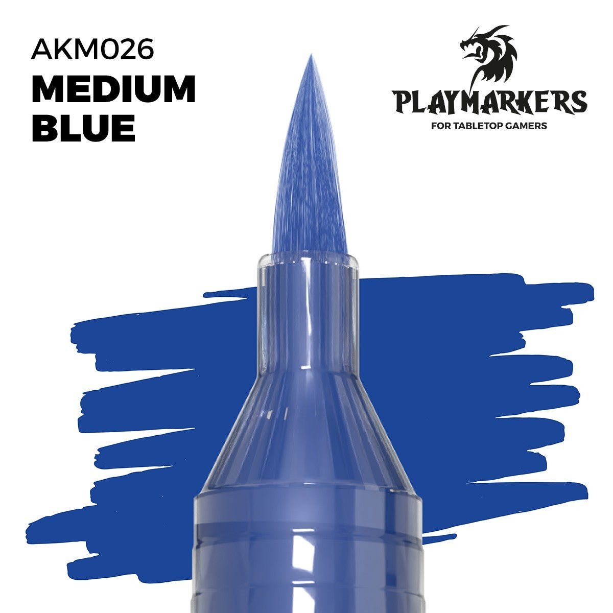 AK Interactive Acrylic Paint Playmarkers For Tabletop Games Medium Blue - AKM026