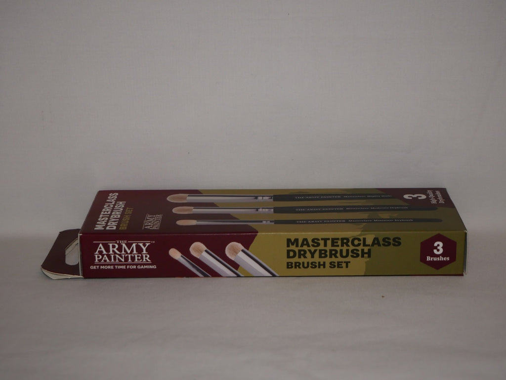 The Army Painter Masterclass 3 Piece Drybrush Set For Miniature Painting TL5065
