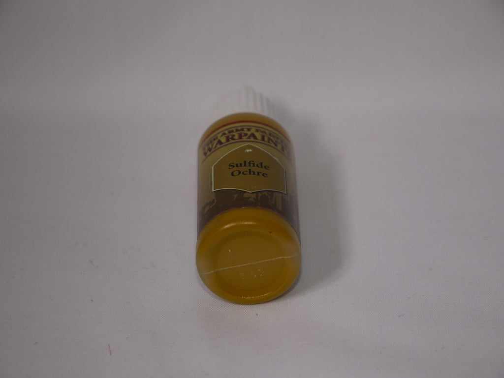 The Army Painter Acrylic Warpaints Sulfide Ochre (18ml) Dropper Bottle - WP1456