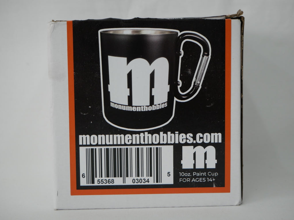 Monument Hobbies 10oz Double Walled Stainless Steel Wargaming Paint Cup - MTL-CUP