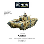 Warlord Games Bolt Action 1:56 Scale WWII Churchill Infantry Tank - (402011002)
