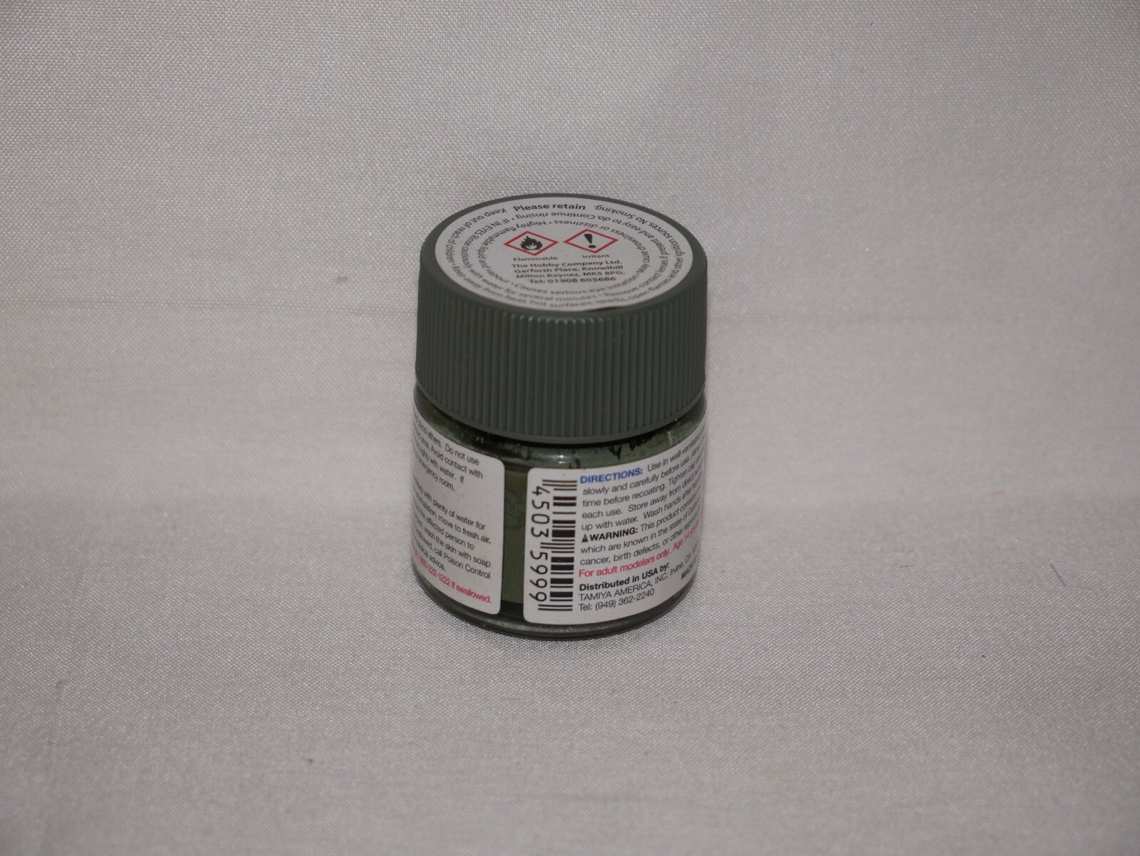 Tamiya Color Acrylic Paint Mini XF-73 Dark Green (JGSDF) 10ml Glass Jar - 81773