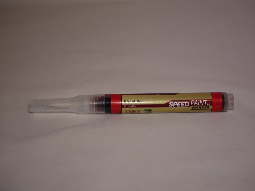 The Army Painter Speedpaint 2.0 Felt Tip Tech Acrylic Marker Blood Red - SM1034