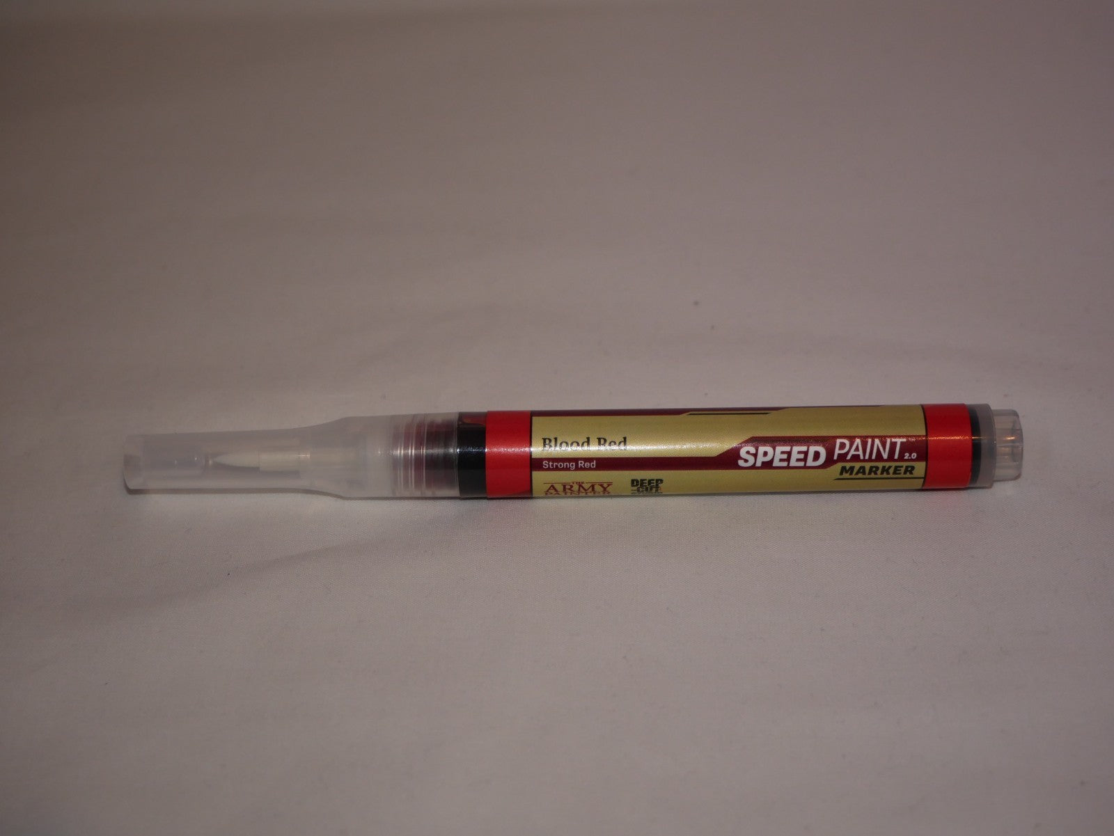 The Army Painter Speedpaint 2.0 Felt Tip Tech Acrylic Marker Blood Red - SM1034