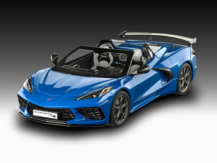 Revell 1:25 Scale Chevrolet Corvette C8 Cabriolet Sports Car Skill Level 3 07750