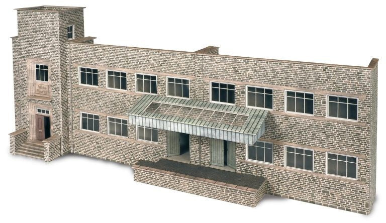 Metcalfe Card Construction Kits & Materials OO/HO Scale Old Factory Model - PO287