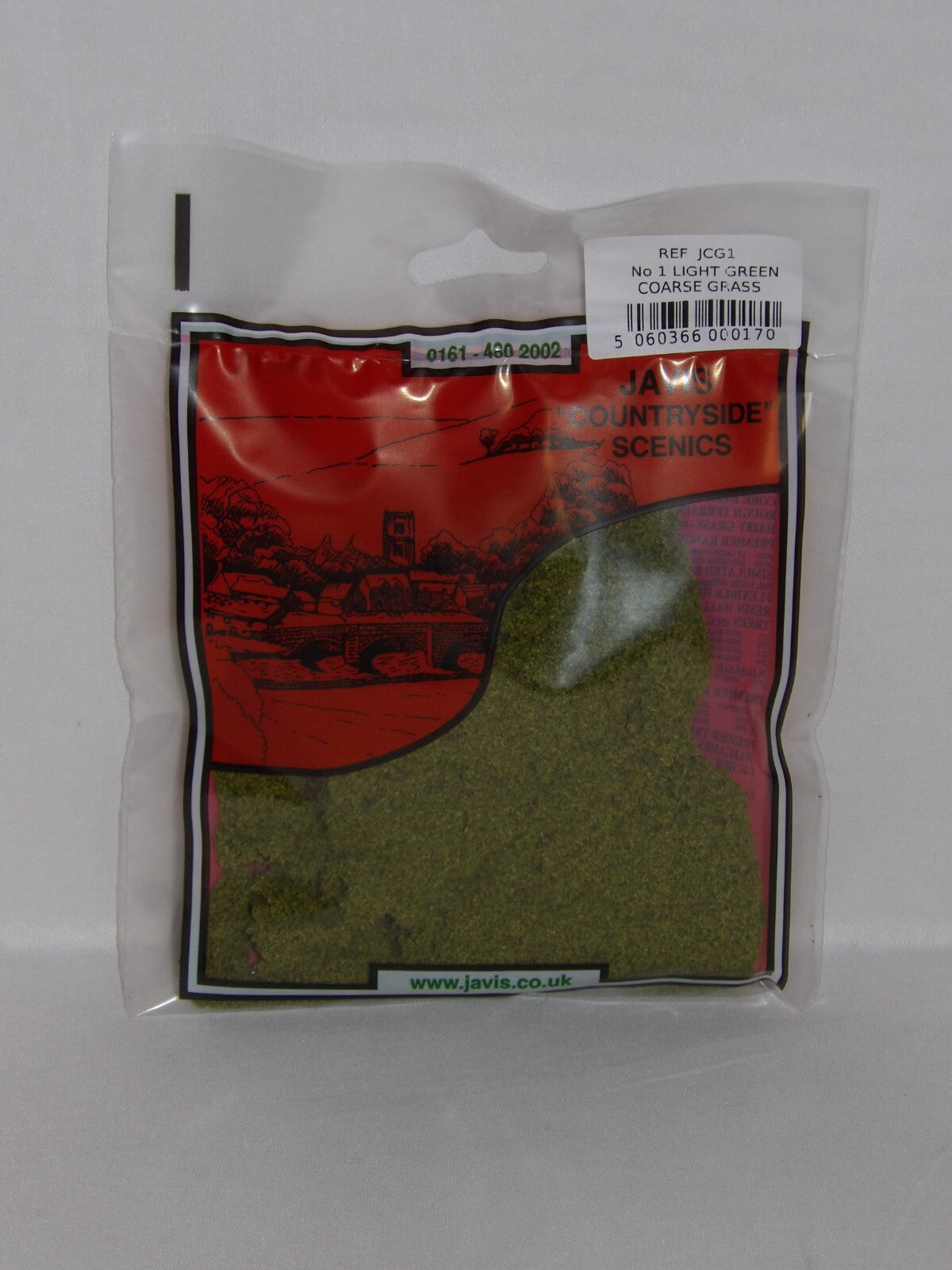 Javis "Countryside" Scenics No 1 Light Green Coarse Grass JCG1