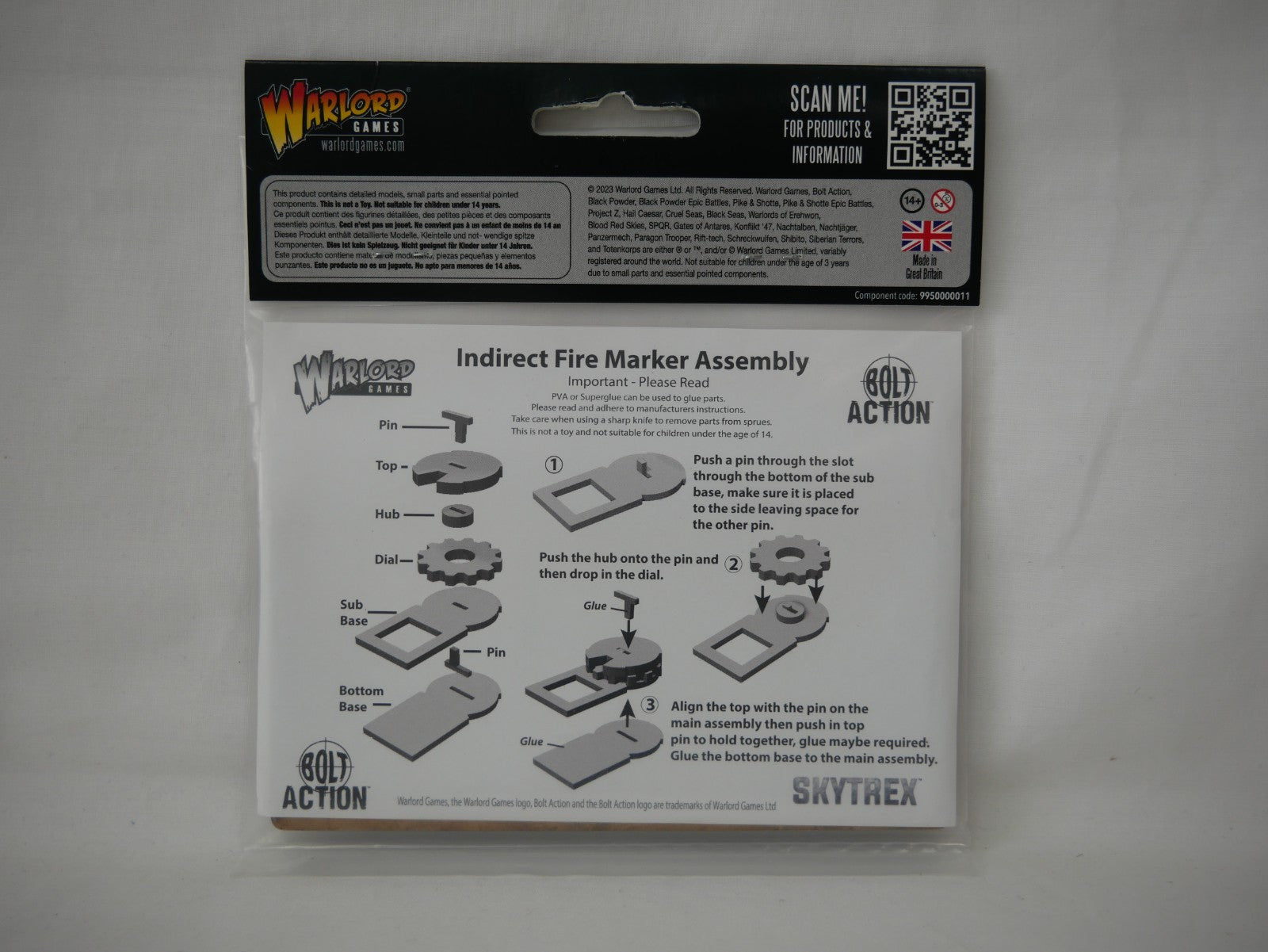 Warlord Games & Skytrex Bolt Action Artillery Zeroing In Markers USA - 408800012