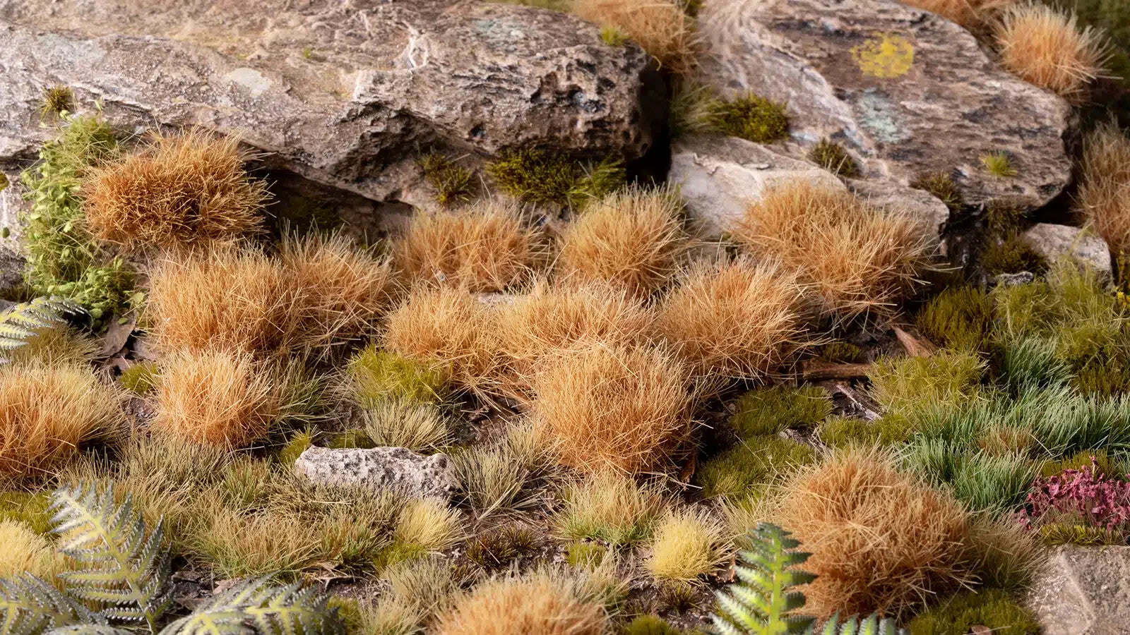 Gamers Grass Wild Dry XL 12mm Tufts For Wargaming Bases (36) Per Pack GG12-DT