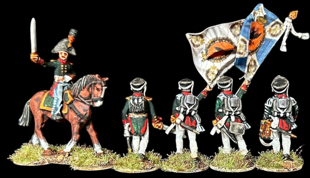 Hat Industrie 1:72 Scale Napoleonic Russian Infantry (Command) Miniatures - 8352