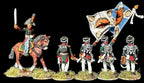 Hat Industrie 1:72 Scale Napoleonic Russian Infantry (Command) Miniatures - 8352