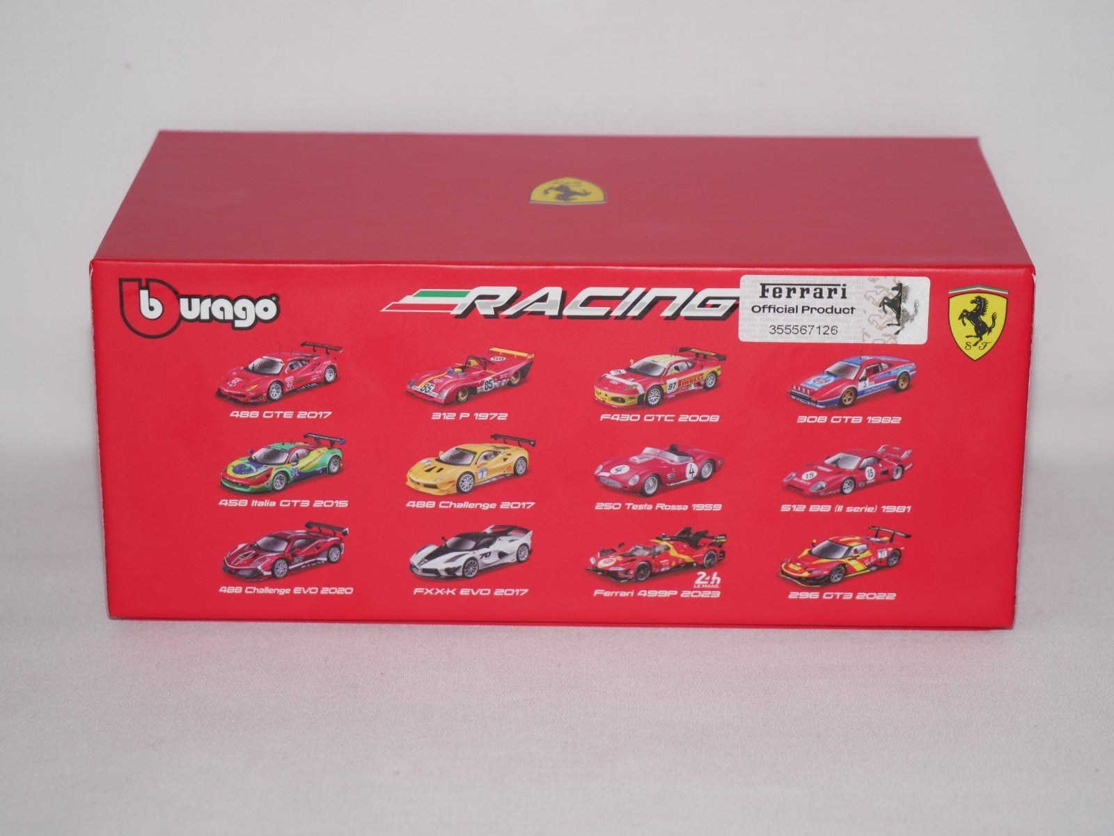 Burago 1:43 Ferrari Racing 499P Le Mans Hypercar 2023 AF Corse No.51 - #18-36312
