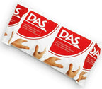 DAS Air Drying White Modelling Clay 150g Bar Pack For Modeling And Sculpting