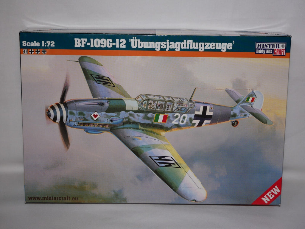 MisterCraft Hobby Kits 1:72 Scale (D-24) BF-1096-12 Ubungsjagdflugzeuge - 040246