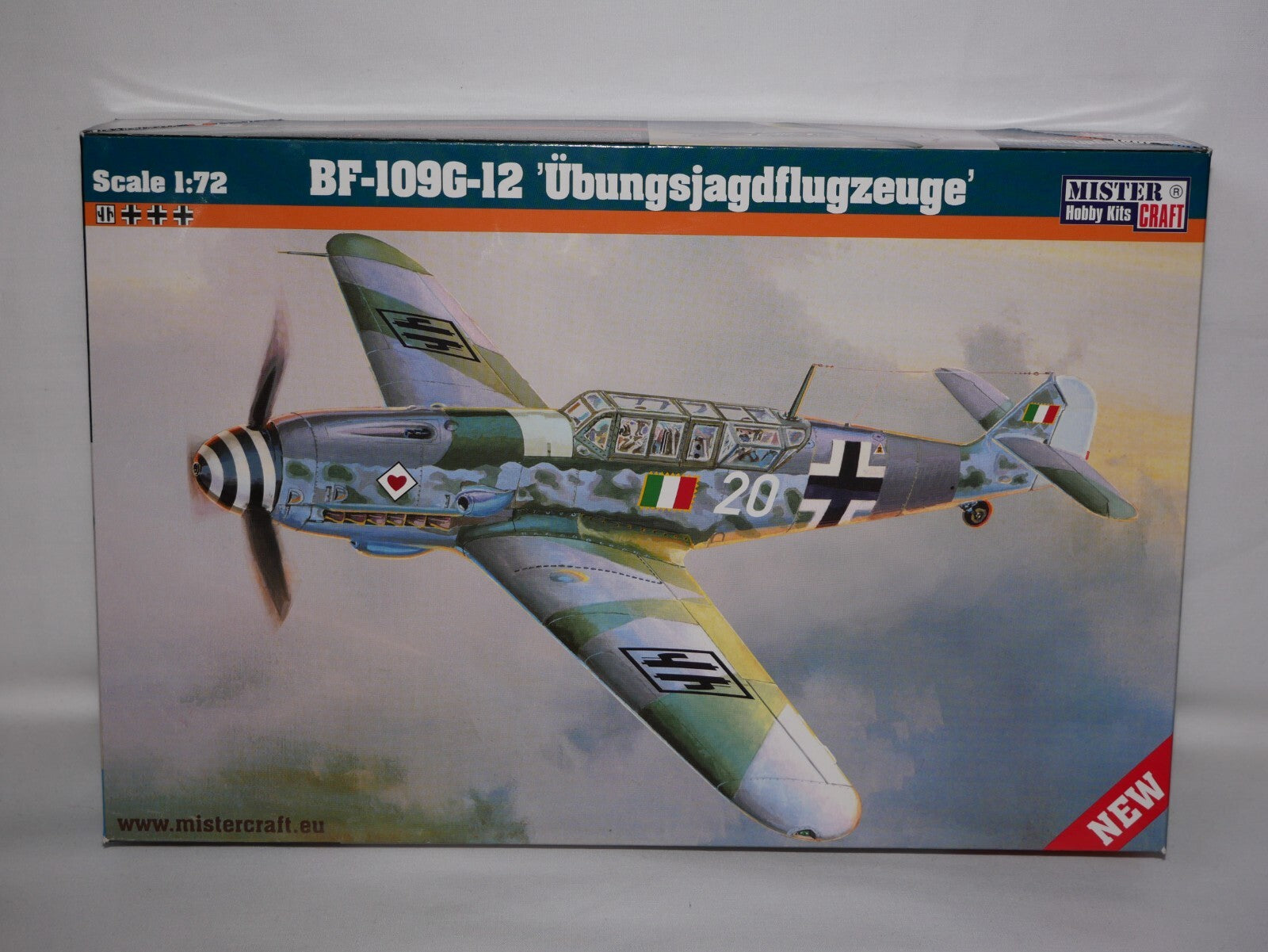MisterCraft Hobby Kits 1:72 Scale (D-24) BF-1096-12 Ubungsjagdflugzeuge - 040246