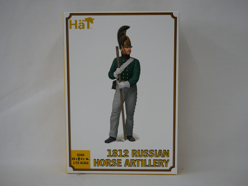 Hat Industrie 1:72 Scale1812 Napoleonic Russian Horse Artillery with 10lb (1/4 pud) Unicorn gun - 8360