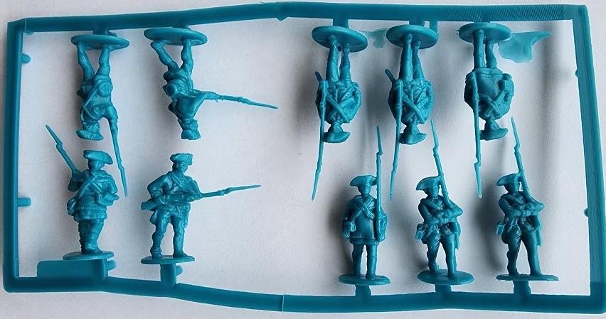 Hat Industrie 1:56 American War Of Independence American Infantry Set 1 - 2003