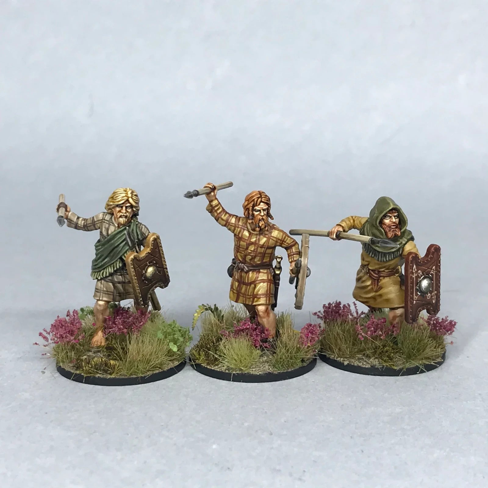 Victrix Warriors Of The Dark Ages 28mm Hard Plastic Scots/Picts Warriors - VXDA019