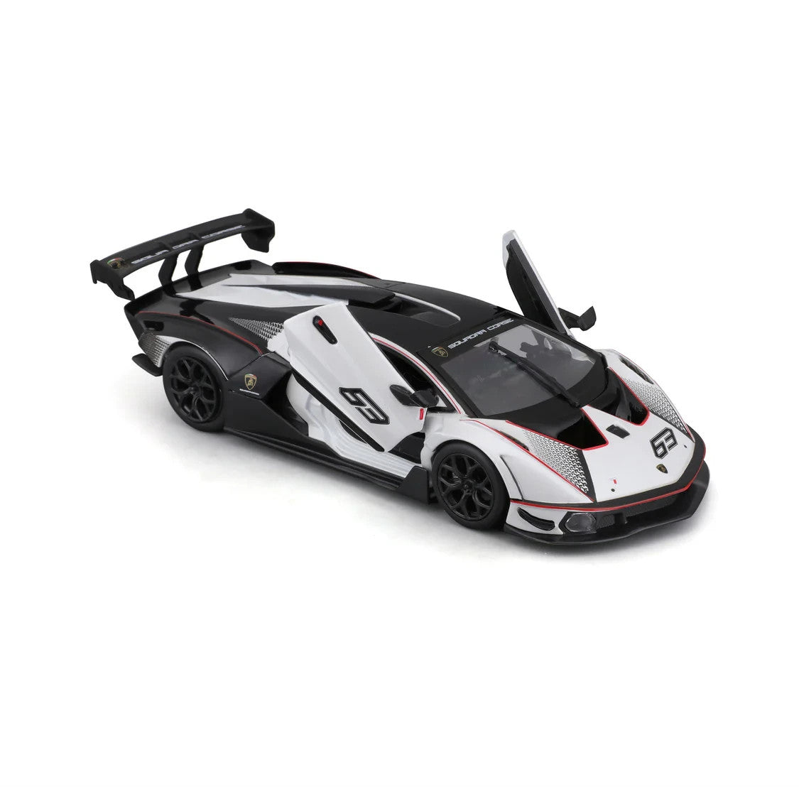 Burago 1:24 Scale Lamborghini Essenza SCV12 Track Only Sports Car - #18-28023