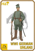 Hat Industrie 1:72 Scale World War 1 (WW1) German Uhlans Plastic Models - 8312