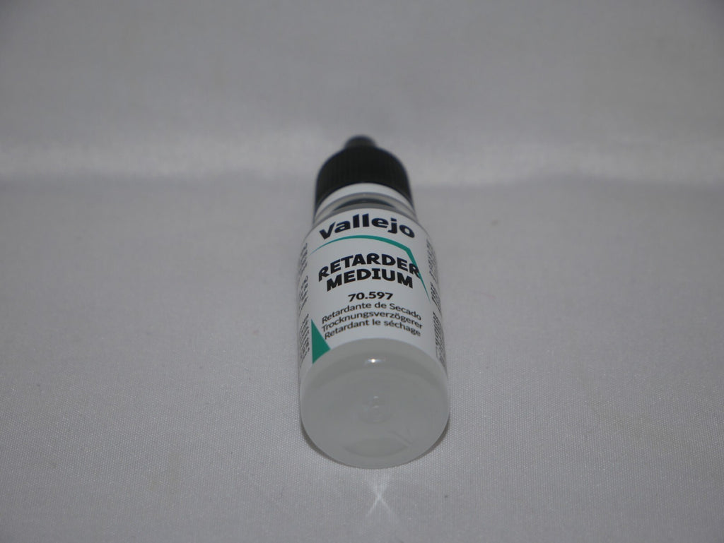Vallejo Auxiliary Products Drying Retarder Medium 18ml Dropper Bottle - 70.597