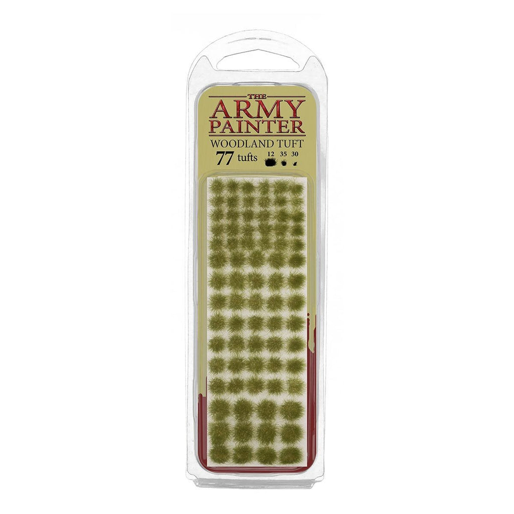 The Army Painter Battlefields Woodland Tufts For Wargaming (77) Per Pack BF4224