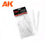 AK Interactive Medium Size Pipettes For Modeling Paint Mixes (7 pcs) - AK615