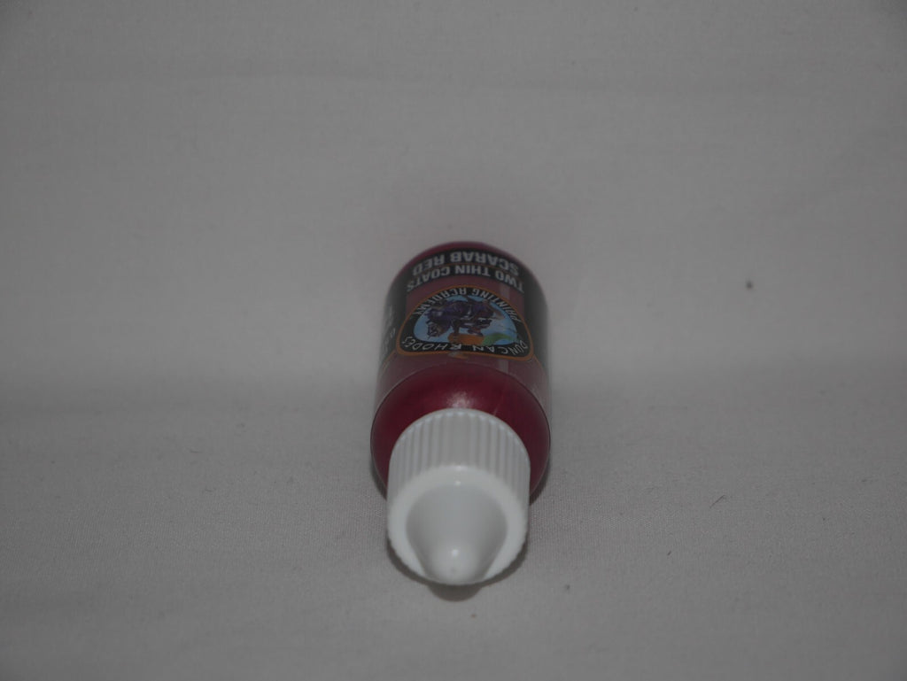 Duncan Rhodes Painting Academy Two Thin Coats Range Scarb Red 15ml Bottle 10163