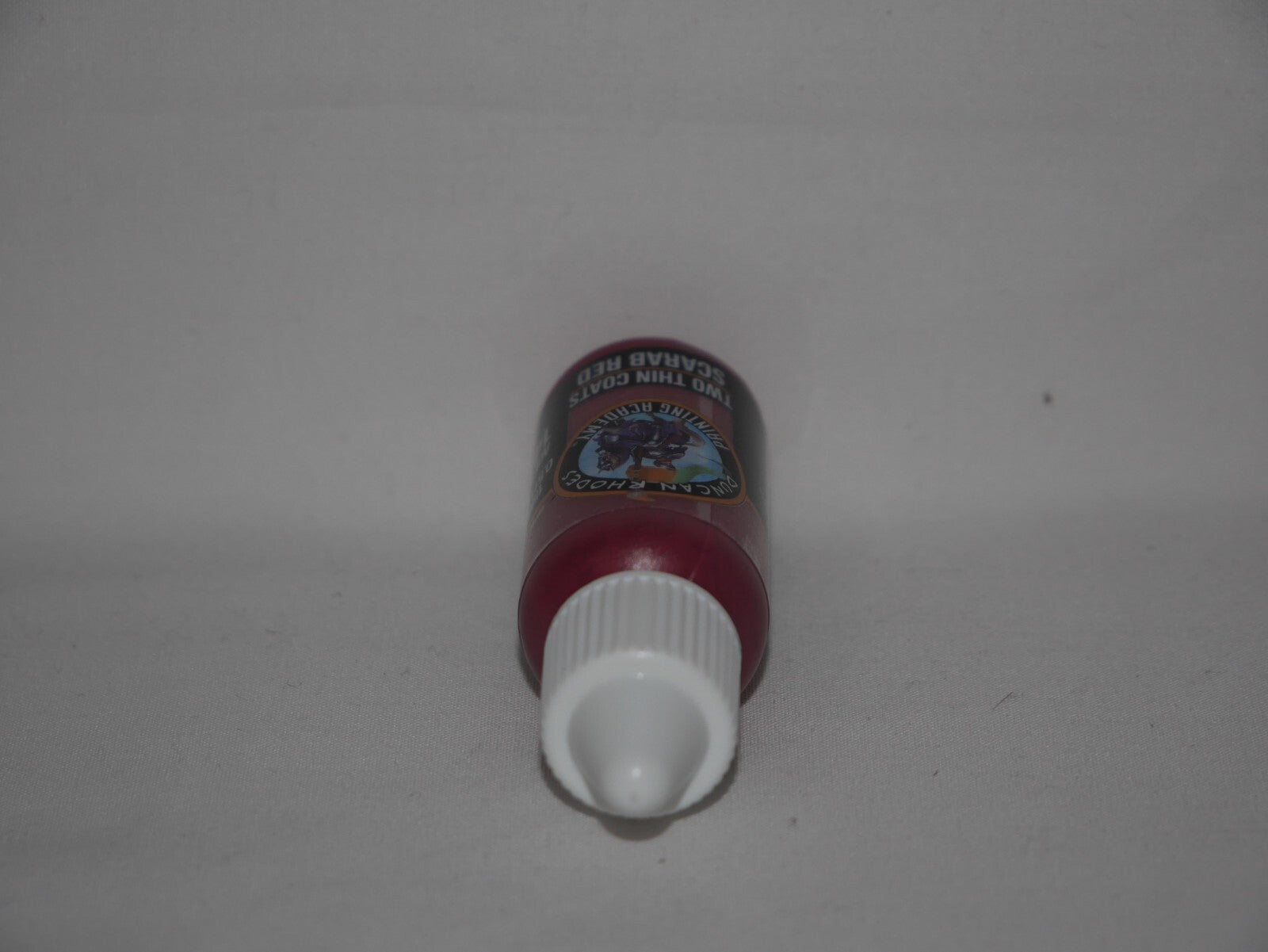 Duncan Rhodes Painting Academy Two Thin Coats Range Scarb Red 15ml Bottle 10163