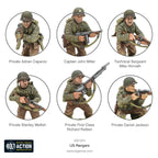 Warlord Games Bolt Action 1:56 US Ranges WWII Elite Light Infantry - 402013016