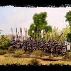 Wargames Atlantic Grand Battle Scale Hard Plastic 10mm Ashigaru Models WAARN005S