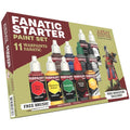 The Army Painter Warpaints Fanatic Range Starter Paint Set (11 Colours) - WP8066