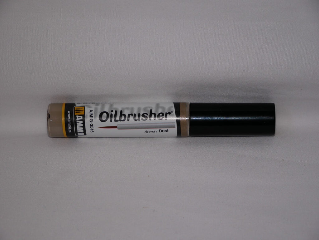 Ammo By Mig Jimenez Oilbrusher Range Dust With Fine Brush Applicator A.MIG-3516
